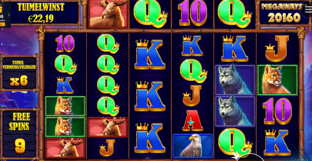 MEGA WIN op Buffalo King Megaways